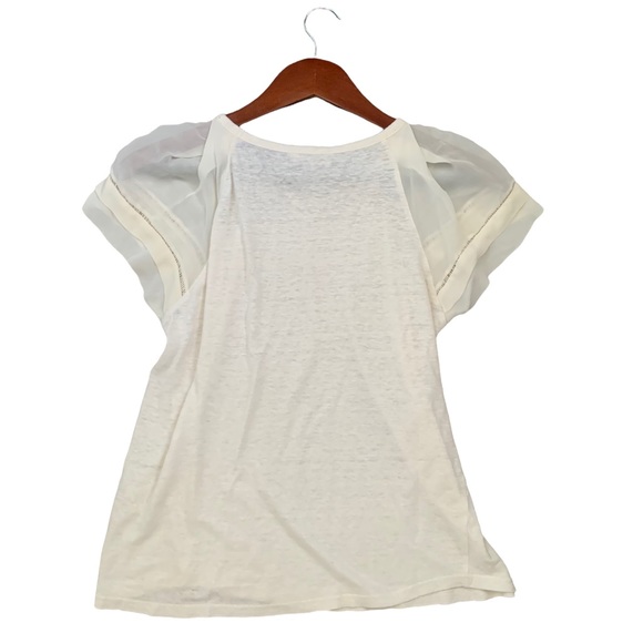 Rebecca Taylor Linen and Silk Blouse  Size S - Picture 5 of 11